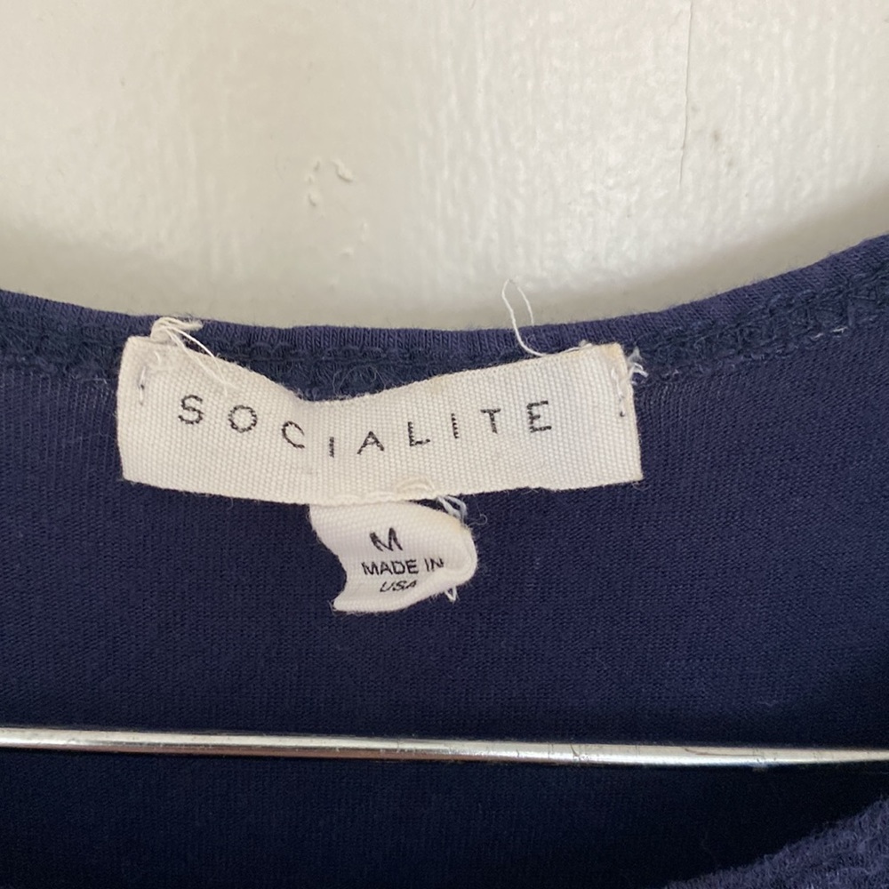Socialite navy tank dress - Picture 3 of 4